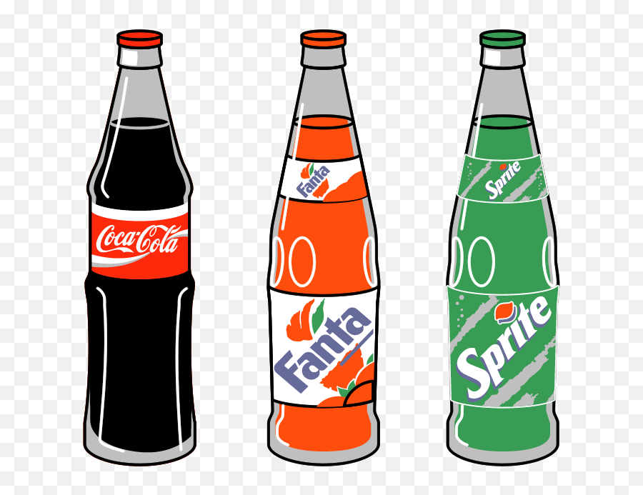 Soft Drinks Images Png - Soda Bottle Clipart Free Best On Soft Drinks Png Clipart Emoji,Bottle Clipart