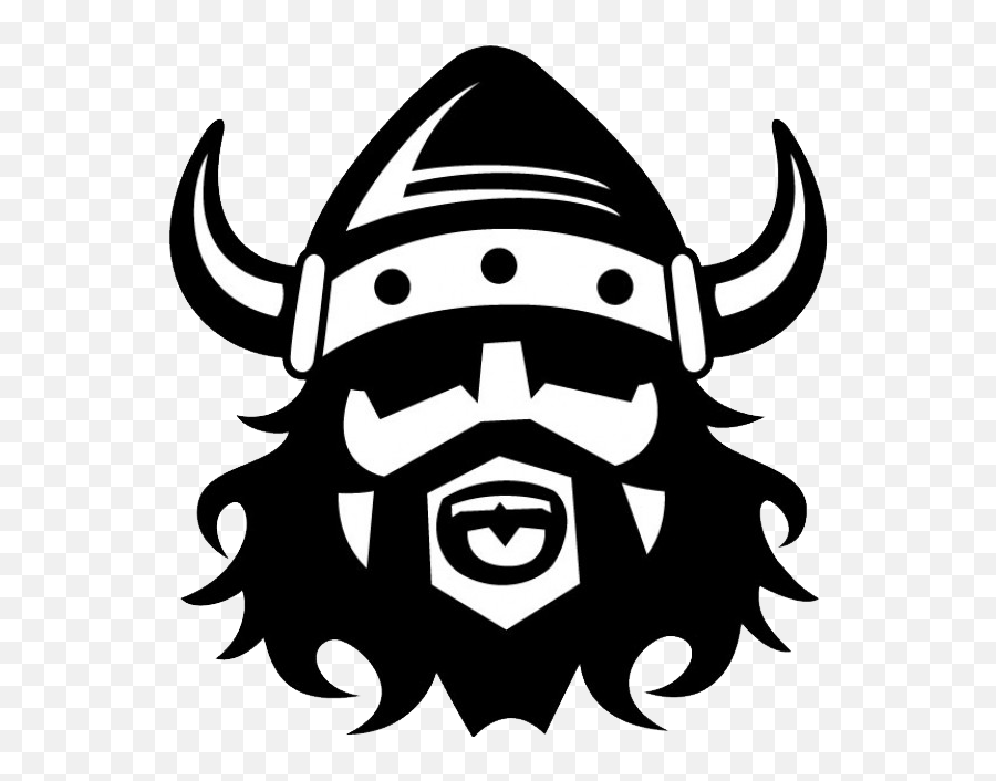Viking Logo Png - Vikings Black And White Png Logo Emoji,Viking Logo
