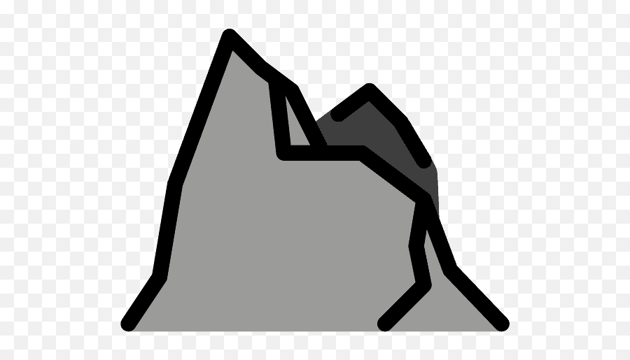 Mountain Clipart Transparent Free - Clipart World Emoji,Mountain Scene Clipart