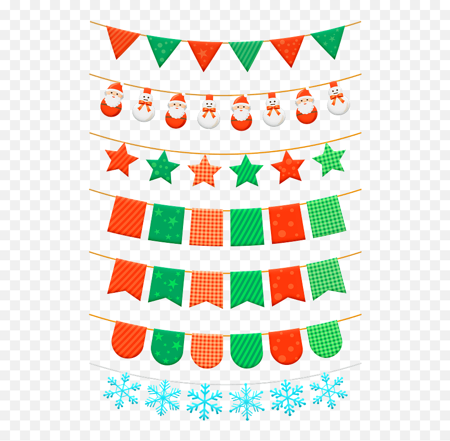 Christmas Garlands Clipart Free Download Transparent Png Emoji,Christmas Line Clipart