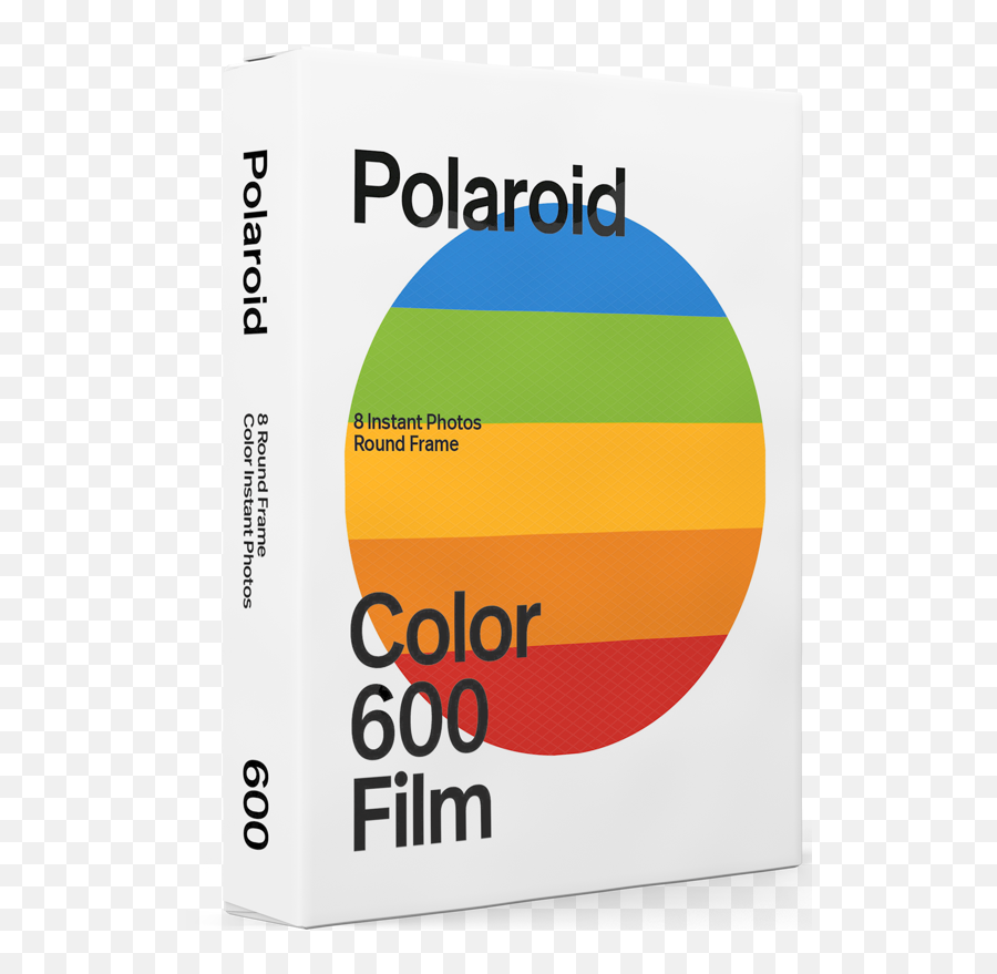 Color Film For 600 Round Frame - Productpage Emoji,Polaroid Film Png