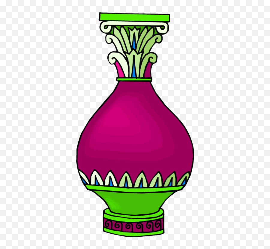 Pinkplantpurple Png Clipart - Royalty Free Svg Png Emoji,Flower Vase Clipart