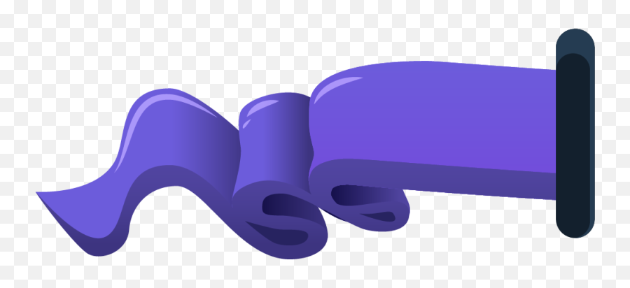 Skillpod Fruit Master Emoji,Purple Ribbon Transparent Background
