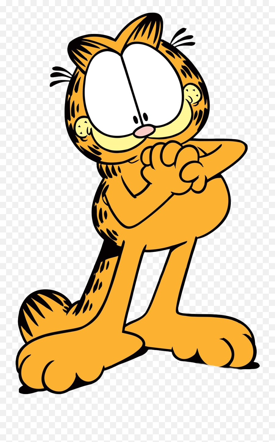 Garfield Transparent Background - Garfield Transparent Emoji,Transparent Background Image
