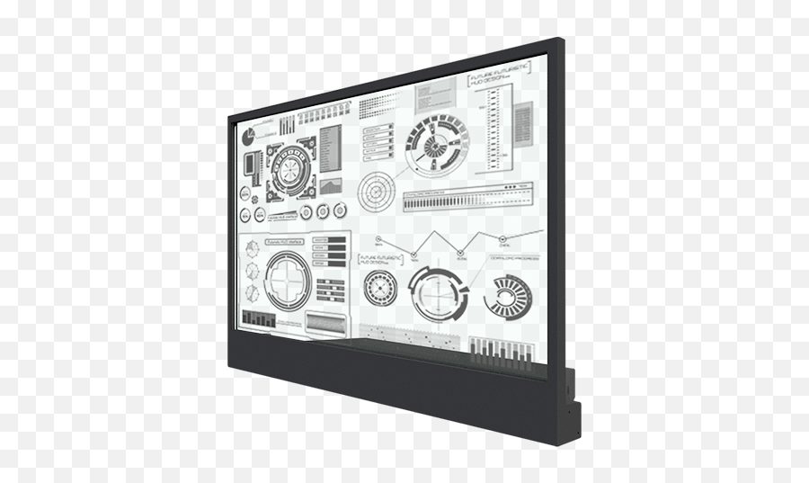 Displays Equipment - Sketch Emoji,Transparent Oled