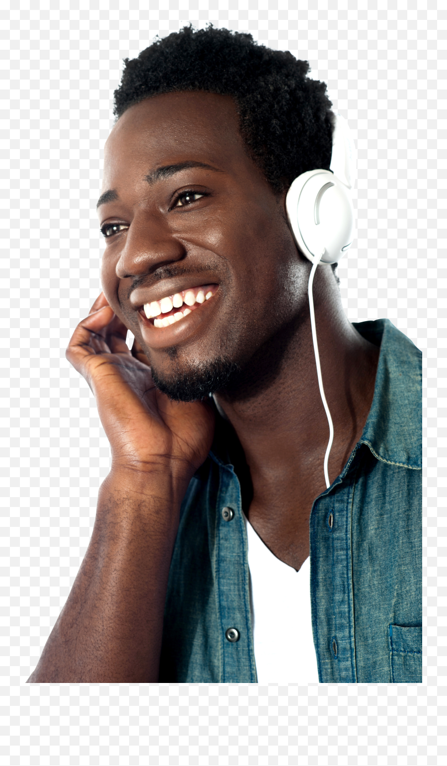 Listening Music Png Image Music People Person - Png Listening To Headphones Emoji,Music Png