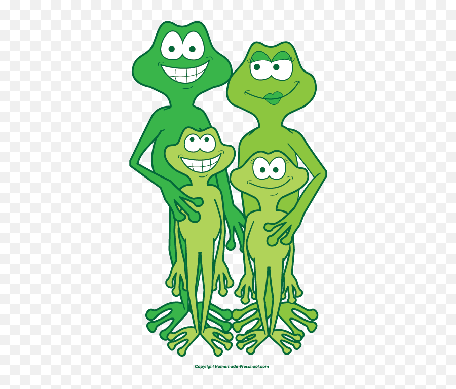 Free Frog Clipart 2 - Wikiclipart Dibujo Familia De Ranas Emoji,Frogs Clipart