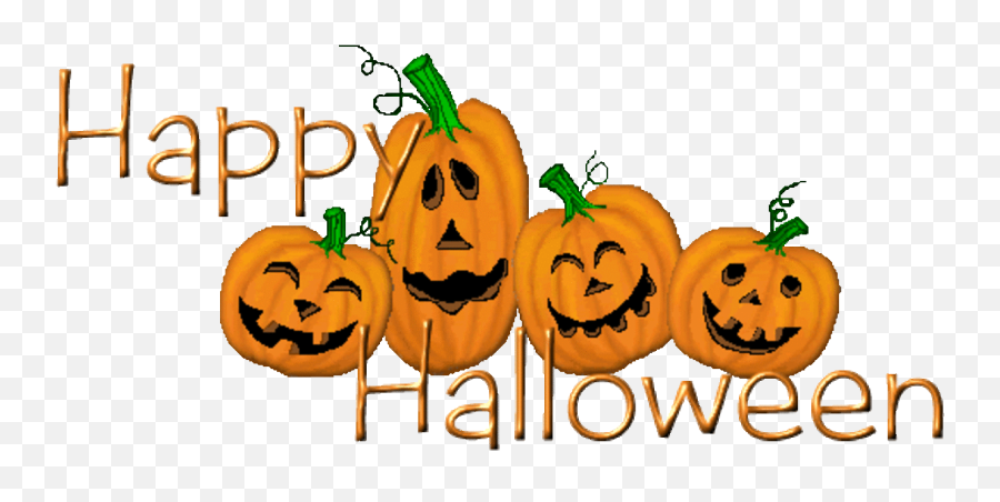 Happy - Happy Halloween Free Clip Art Emoji,Pumpkin Clipart