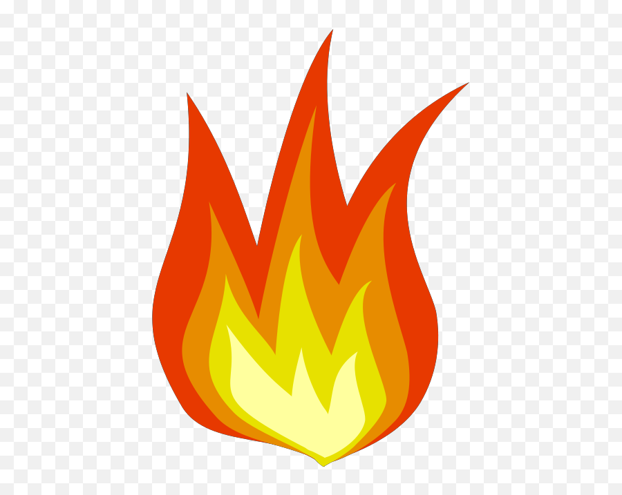 Flame Clipart Flame Transparent Free - Flames Clip Art Emoji,Flame Clipart