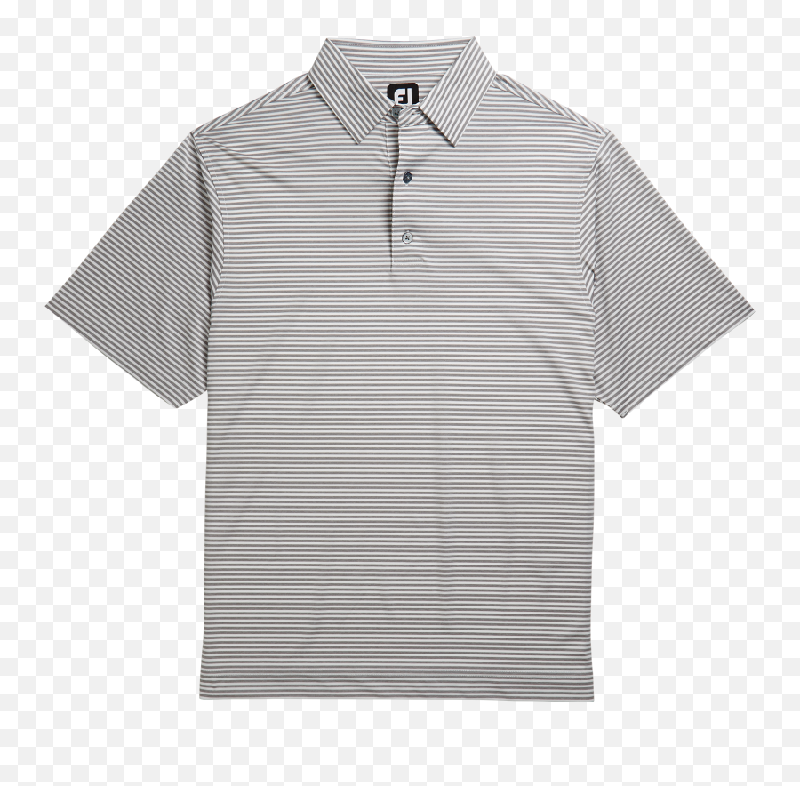Striped Golf Polo For Men - Short Sleeve Emoji,Polo Shirts W Logo