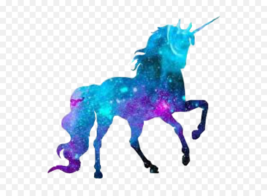 Unicorn Galaxy Png U0026 Free Unicorn Galaxypng Transparent - Unicornio Silhouette Emoji,Galaxy Transparent