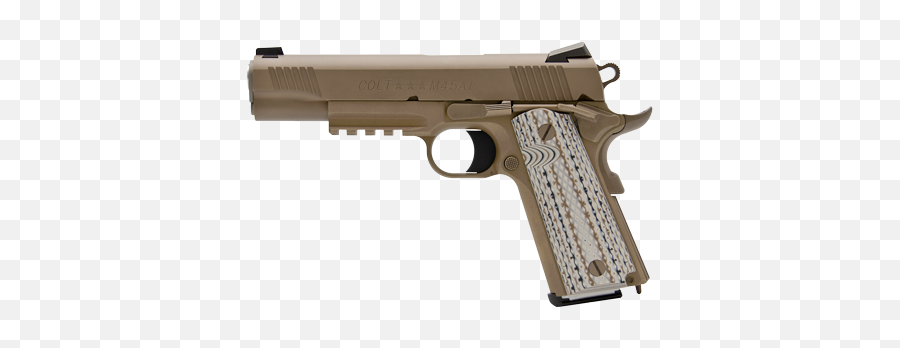 Colt Firearms M45a1 Zinc Brown Ion Bond - Schmeisser 1911 Hugo Emoji,Colt Firearms Logo
