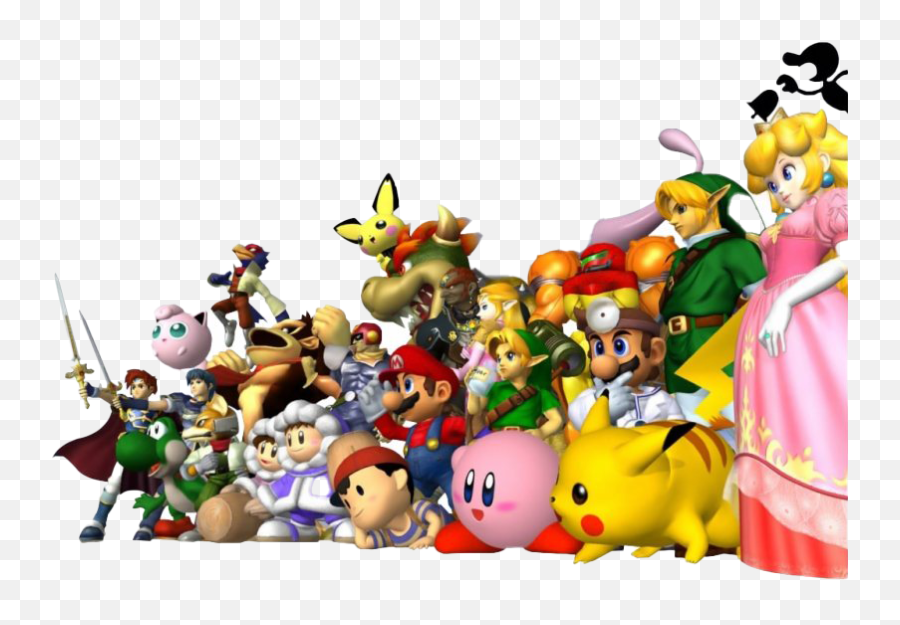 Super Smash Bros Png Picture - Transparent Super Smash Brothers Characters Emoji,Super Smash Bros Logo Transparent