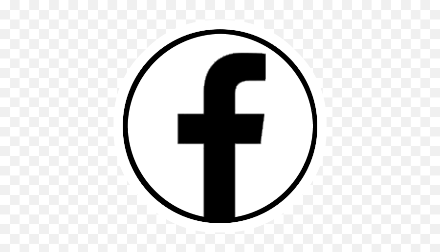 Facebook Logo Png Black And White - Facebook Png Hd Emoji,Facebook Logo Images