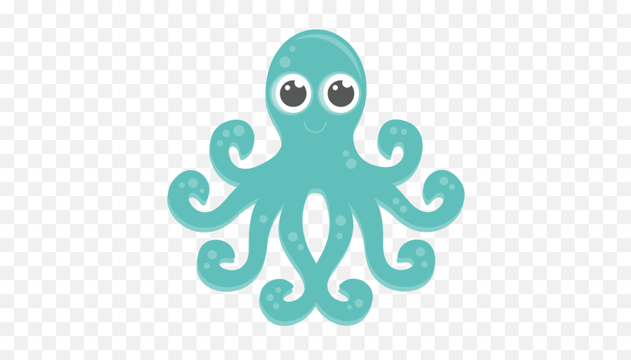 Under The Sea Transparent - Clip Art Library Cute Octopus Png Emoji,Jellyfish Clipart
