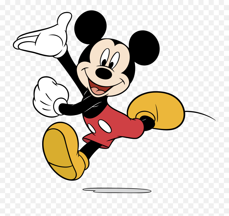 Mickey Mouse Logo Png Transparent - Mickey Mouse White Background Emoji,Mickey Mouse Logo