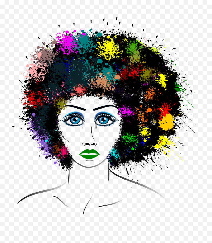Sad Eyes Colours - Hair Design Emoji,Sad Eyes Png