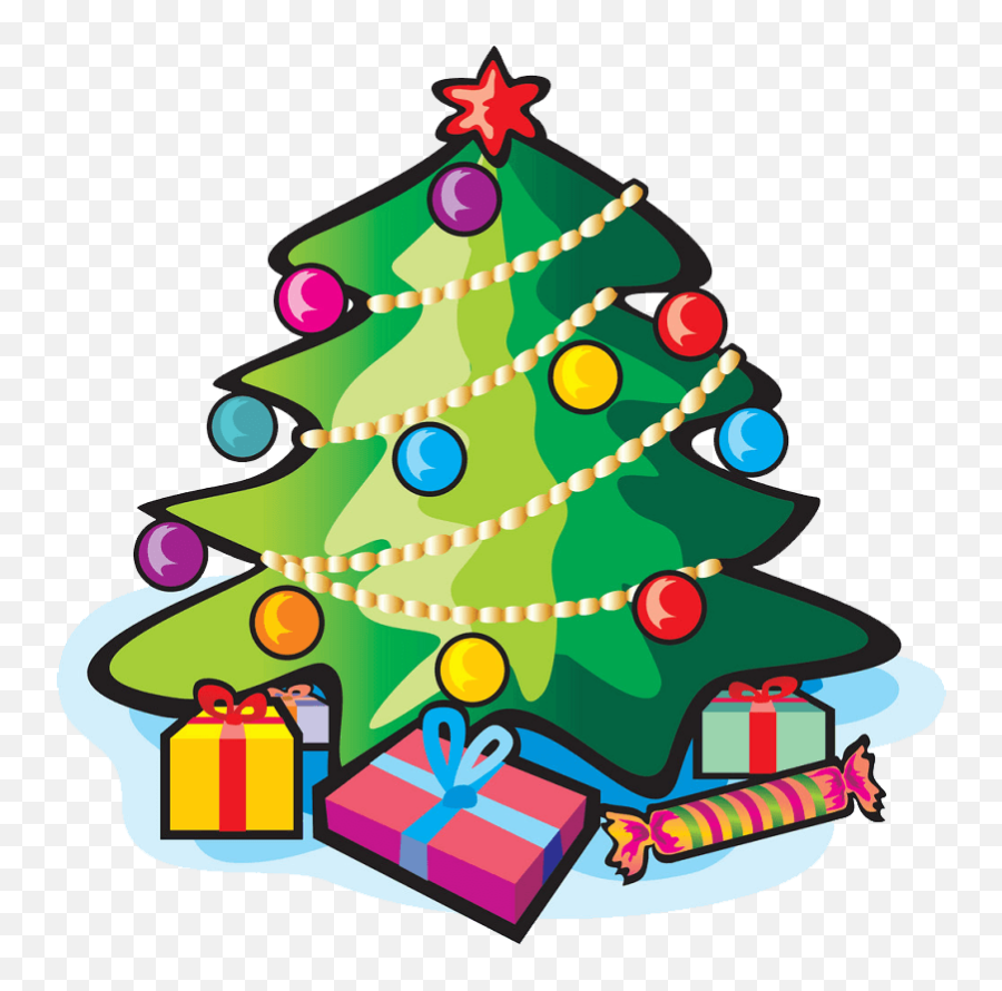 Beautiful Christmas Tree Clipart - Clipart World Christmas Day Emoji,Christmas Tree Clipart Png