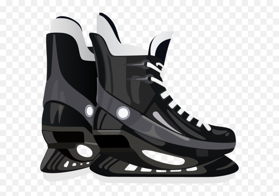 Ice Skate Clip Art N8 Free Image Download Emoji,Hockey Skates Clipart