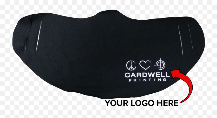 1 - Ply 1color Custom Imprinted Adult Lightweight Fabric Face Emoji,Custom Face Mask With Logo
