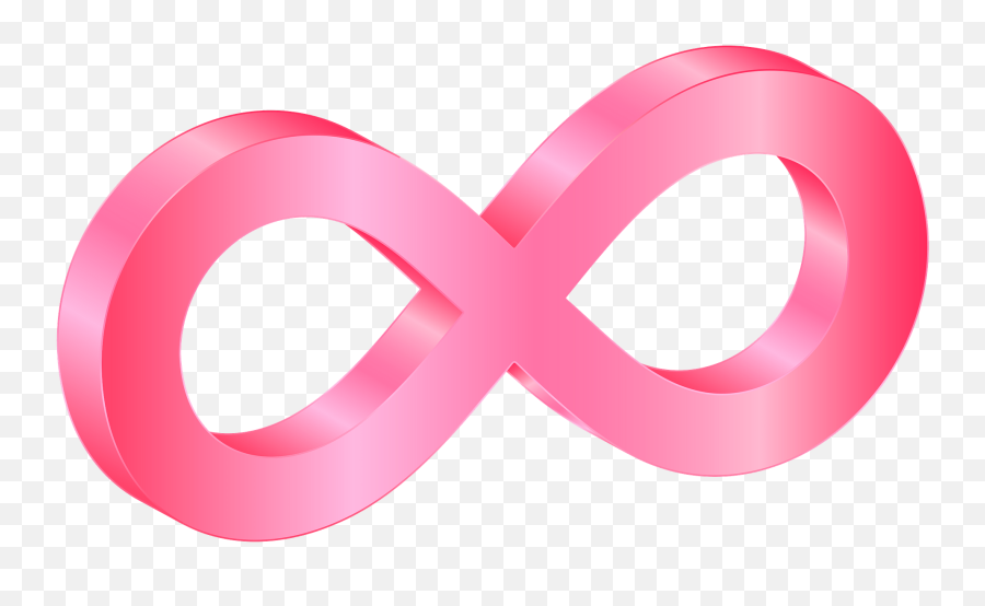 Pink Infinity Symbol Transparent Png - Stickpng Emoji,Infinite Png