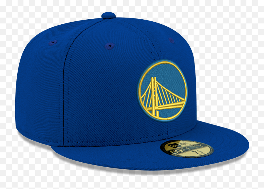 Golden State Warriors New Era Nba Blue Team Logo 59fifty Fitted Hat - For Baseball Emoji,New Nba Logo