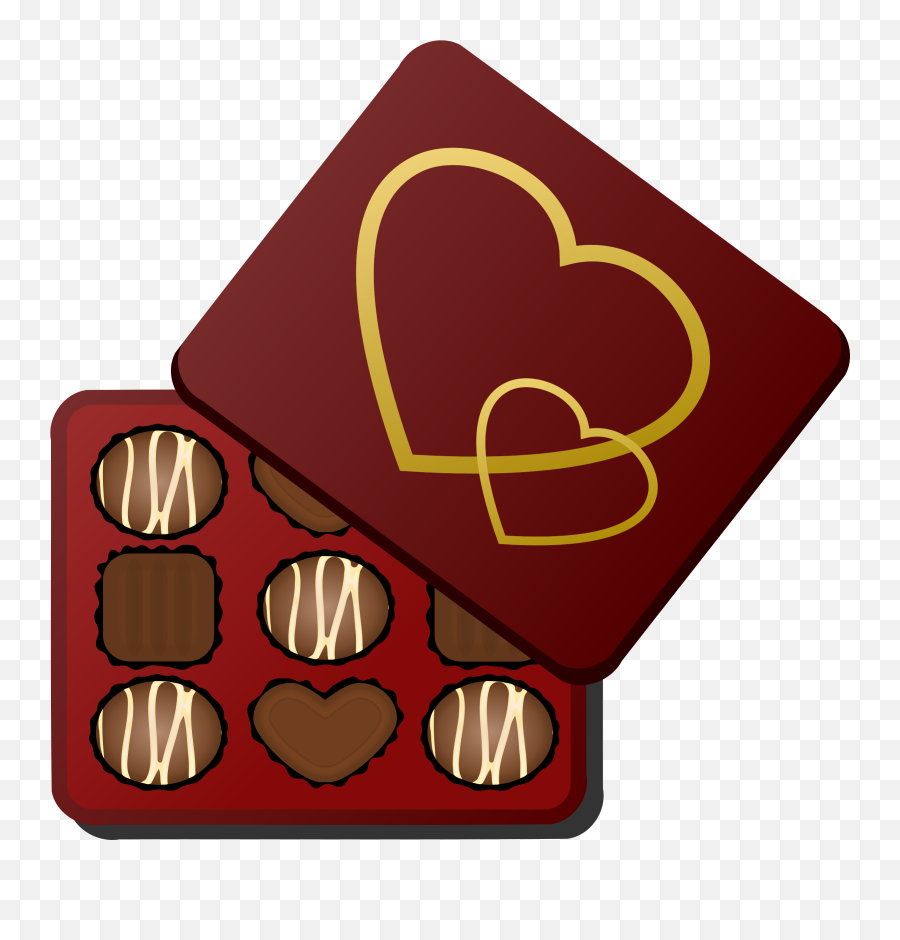 Valentine Clipart Chocolate Picture Emoji,Chocolate Clipart