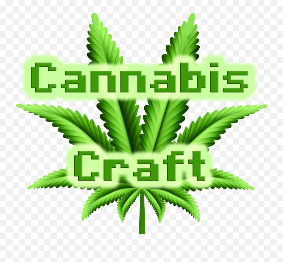 Cannabiscraft Mod For Minecraft - Mod Db Emoji,Weed Leaf Clipart