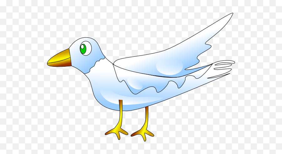 Cartoon Bird Clip Art At Clkercom - Vector Clip Art Online Emoji,Drowning Clipart