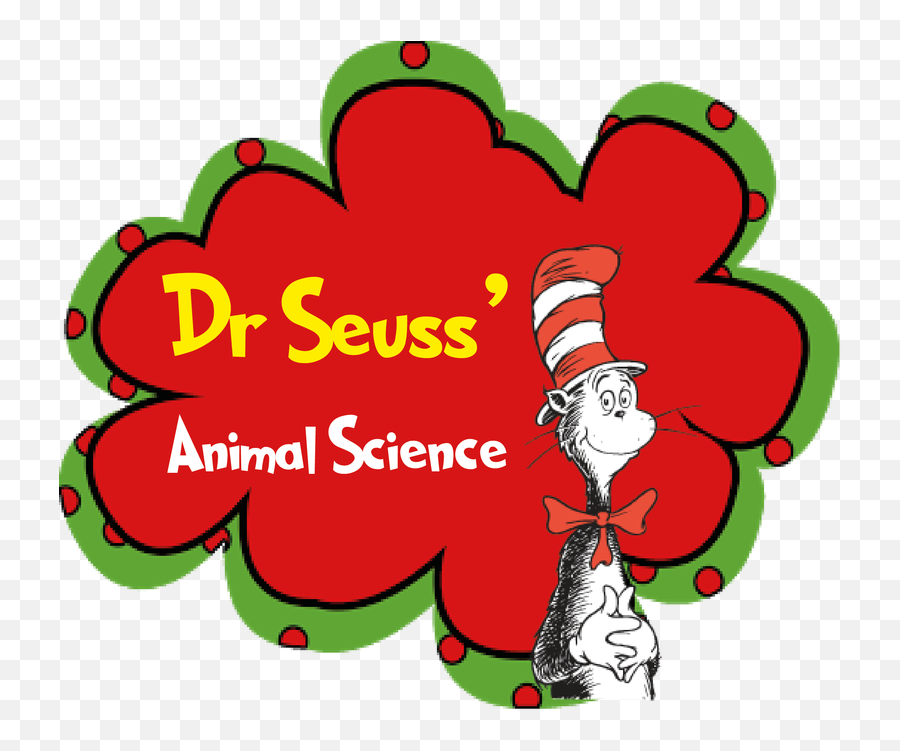 Dr Seussu0027 Animal Science - Cat In The Hat 1100x700 Png Language Emoji,Dr Seuss Clipart