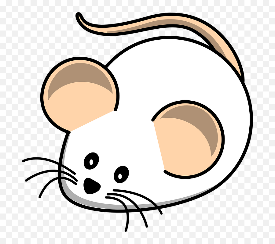 Free White Mouse Cliparts Download - Mouse Png Clipart Emoji,Mouse Clipart