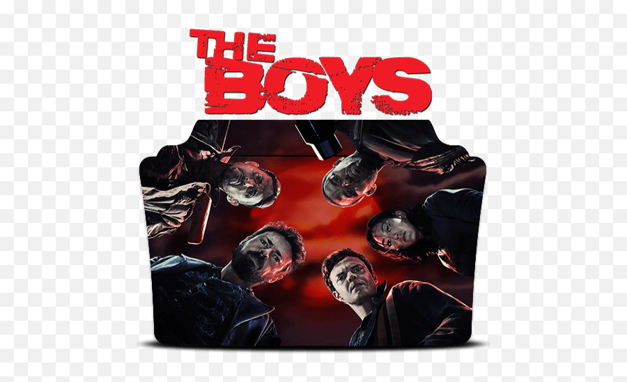The Boys Tv Show Folder Icon - Designbust Boys Folder Icon Emoji,Transparent Tv Show