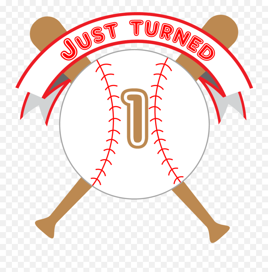 Baseball Baby Swoosh Clipart Vector - Baseball 1st Birthday Clipart Emoji,Baseball Clipart Black And White