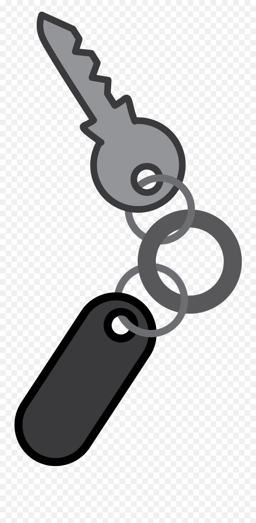 Keys Clipart - Keychains Logo Clipart Black And White Emoji,Keys Clipart
