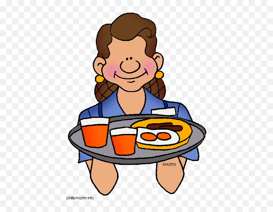 Free Breakfast Tray Cliparts Download - Food Service Clipart Emoji,Eat Breakfast Clipart