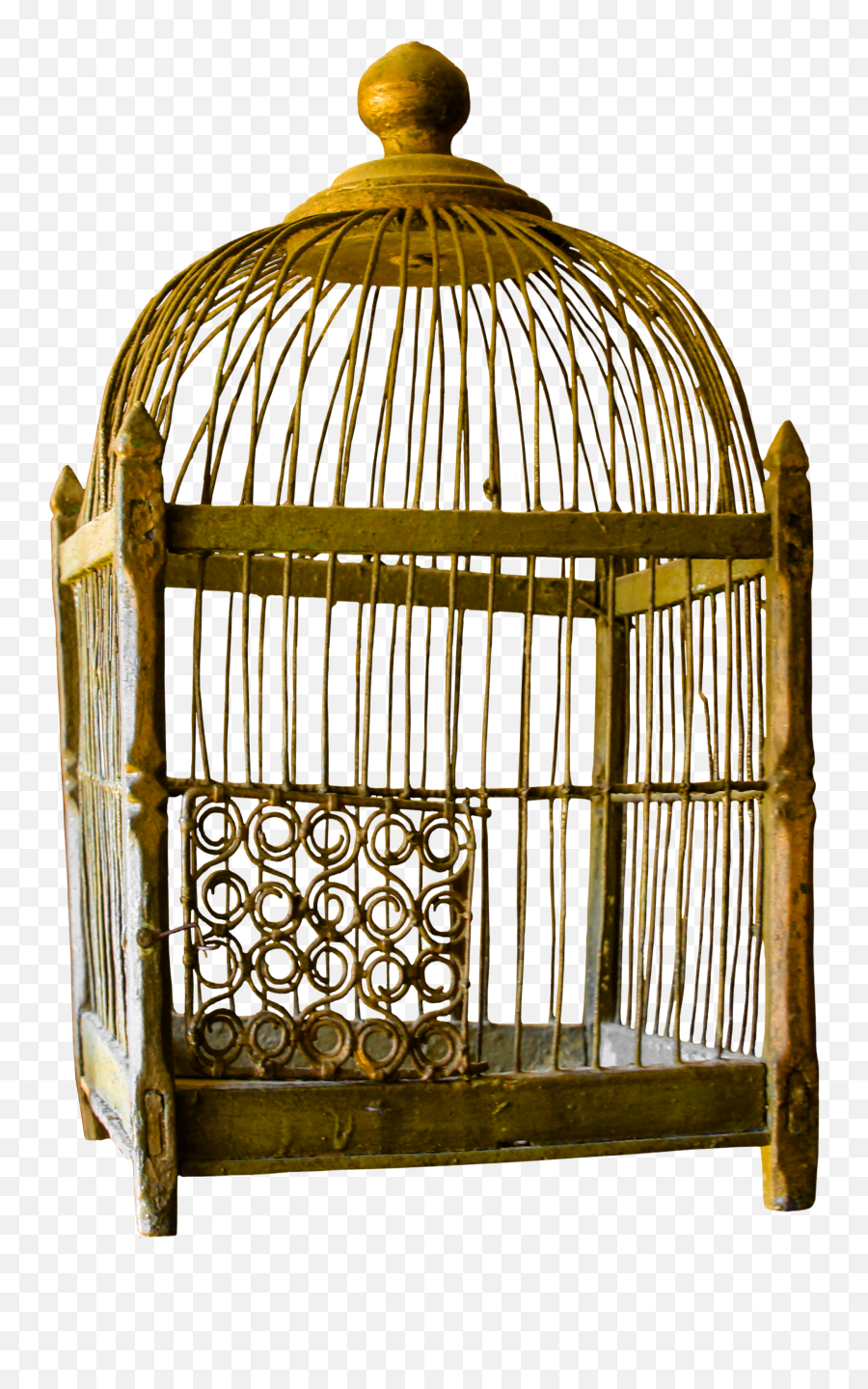 Bird Cage Transparent Png - Pet Bird In Cage Png Emoji,Cage Png