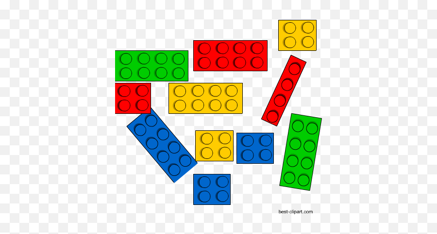 Free Lego Bricks Clip Art - Lego Clipart Png Emoji,Legos Clipart