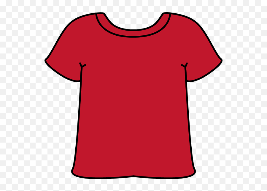 Red Tshirt Clip Art - Clip Art Tshirt Emoji,Shirt Clipart