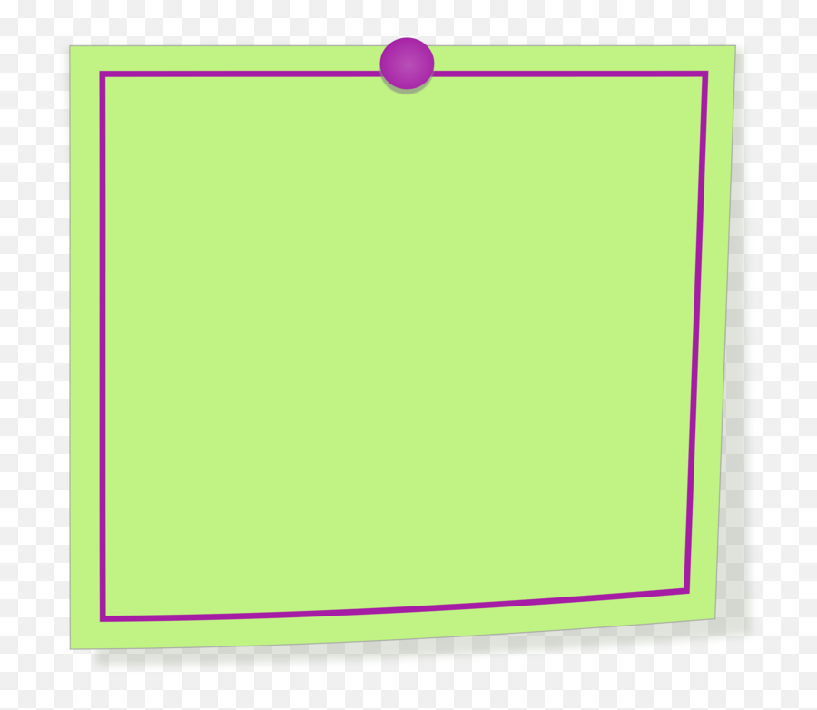 Picture Frame Angle Post It Note Png - Frame Note Emoji,Binder Clipart