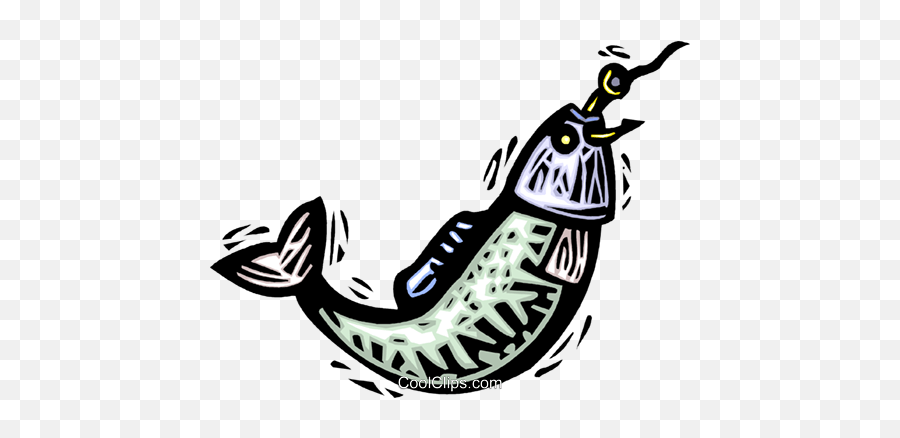 Fish - Fish On Hook Vector Png Emoji,Fish Hook Clipart