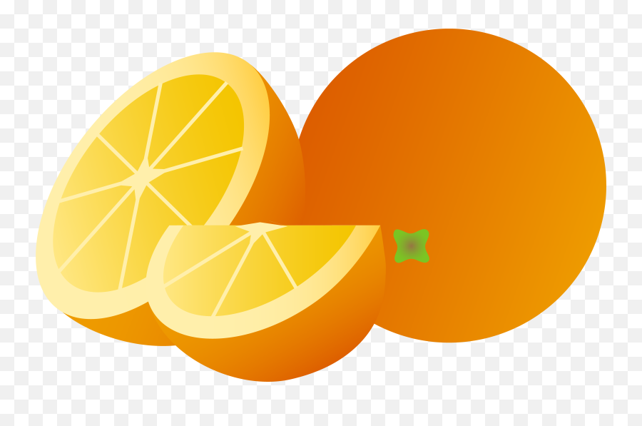 Free Clip Art - Orange Fruit Cartoon Png Emoji,Orange Clipart