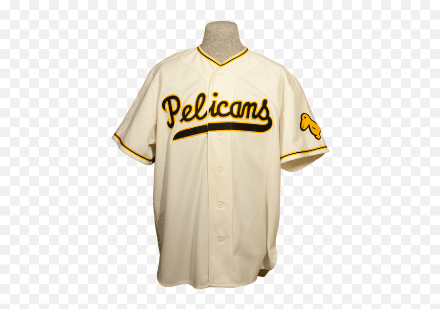 New Orleans Pelicans 1955 Home Jersey New Orleans Pelicans - New Orleans Pelicans Baseball 1959 Jersey Emoji,New Orlean Pelicans Logo