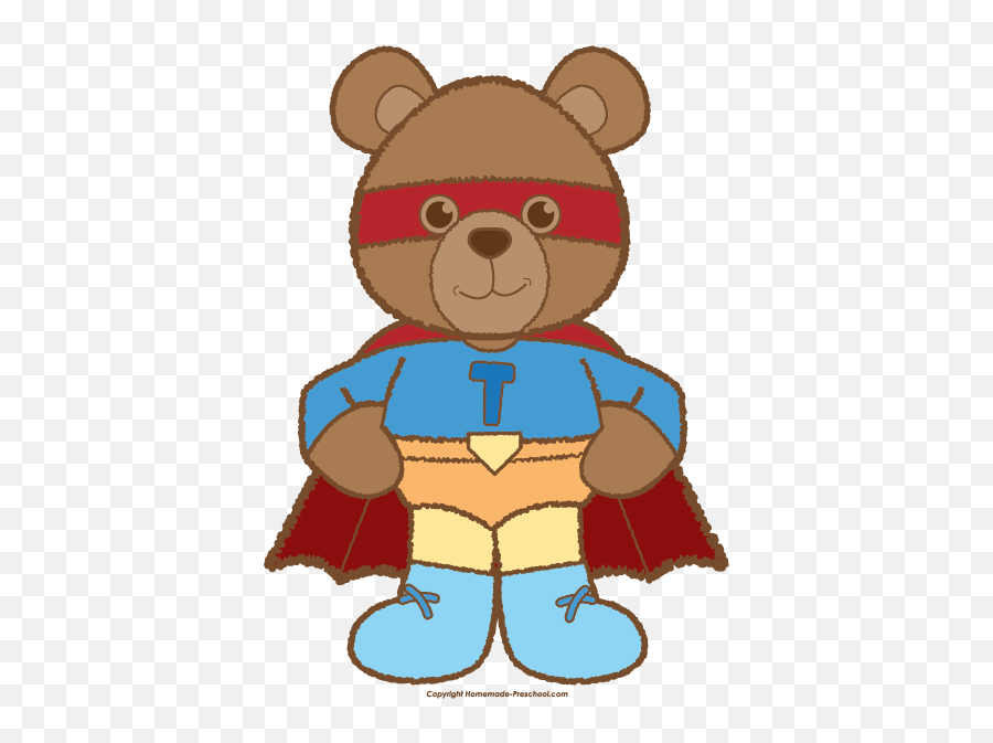 Teddy Bear Picnic Clipart - Draw A Superhero Teddy Bear Emoji,Teddy Bear Clipart