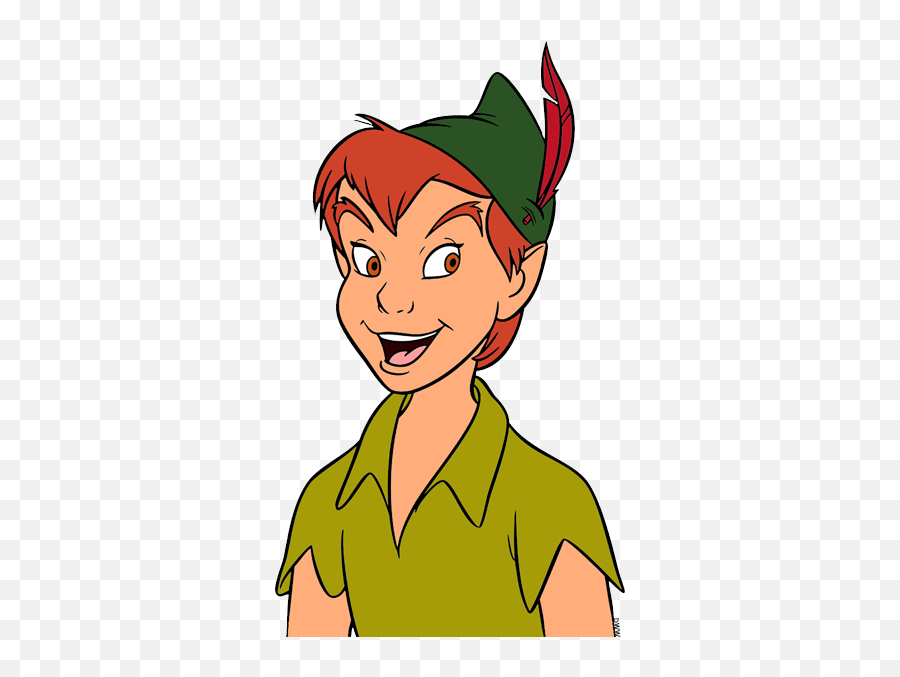 Peter Pan Smiling - Disney Peter Pan Face Full Size Png Peter Pan De Face Emoji,Peter Griffin Face Transparent