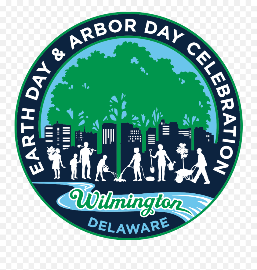 City Of Wilmington Earth Arbor Day - Language Emoji,Earth Day Logo