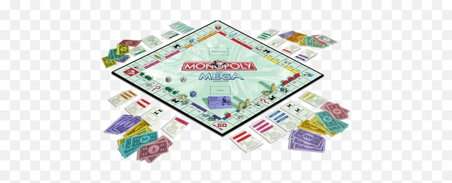 Monopoly Game Transparent Png Sticker - Hasbro Games Transparent Monopoly Board Png Emoji,Monopoly Png