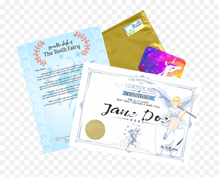 Tooth Fairy Angel Fairy Dust Package - Document Emoji,Fairy Dust Png