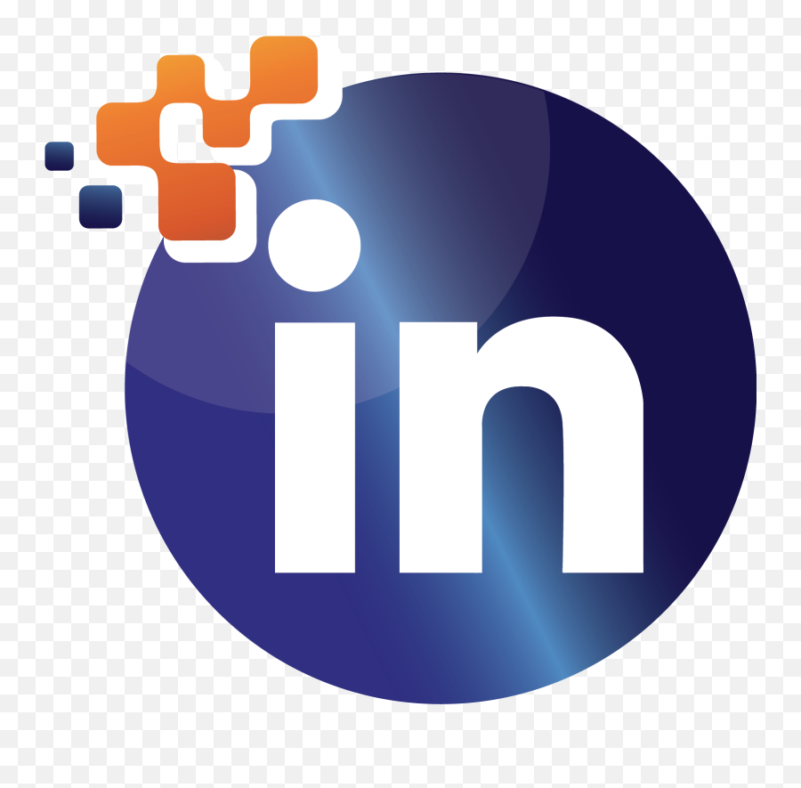 Linkedin Logo Depicted In Net Credit - Linkedin Emoji,Linkedin Logo Circle