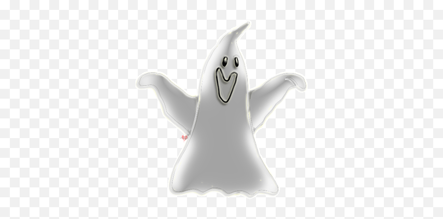 Happy Ghost Clipart - Supernatural Creature Emoji,Ghost Clipart Black And White