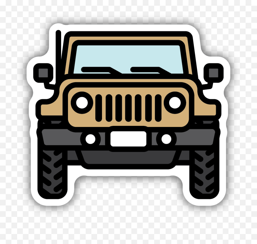 Products Tagged Jeep Front View Sticker - Kitchen Store U0026 More Emoji,Boston Tea Party Clipart